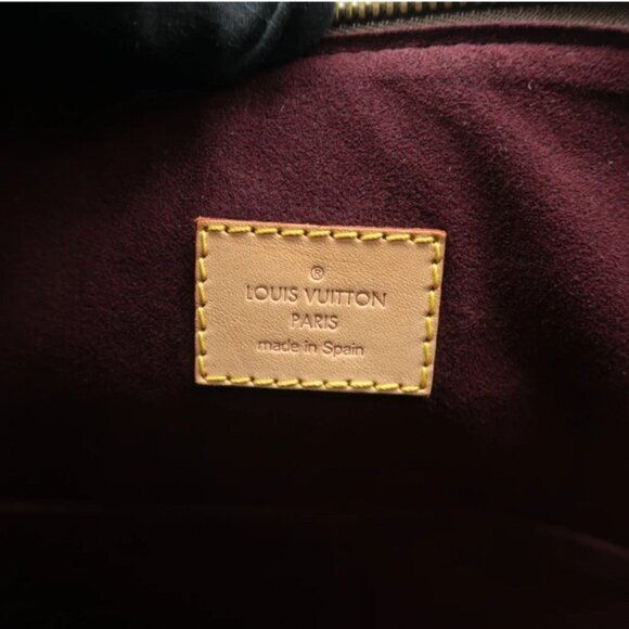 100% Authentic Louis Vuitton Brown Monogram Canvas Shoulder Bag - Picture 12 of 13